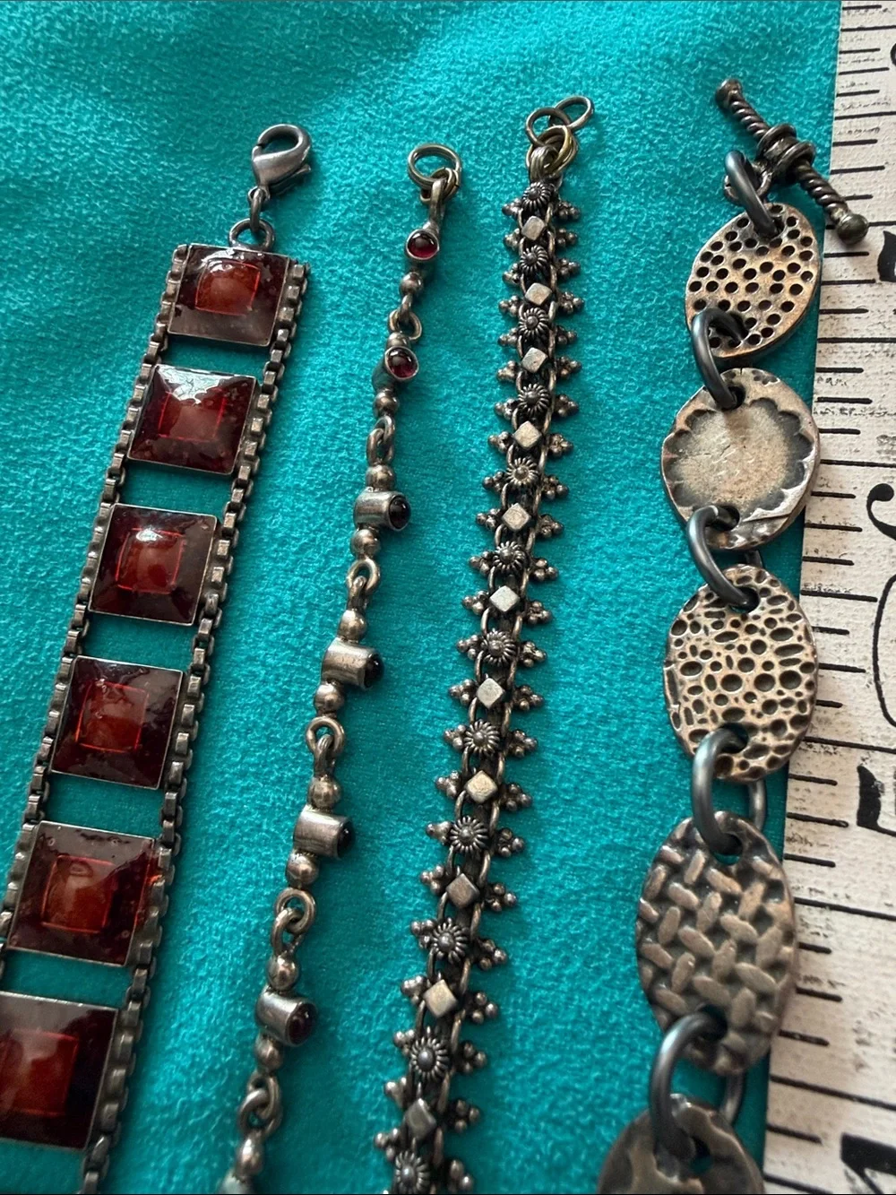 Sterling Silver Multi-Chain Bracelet Collection